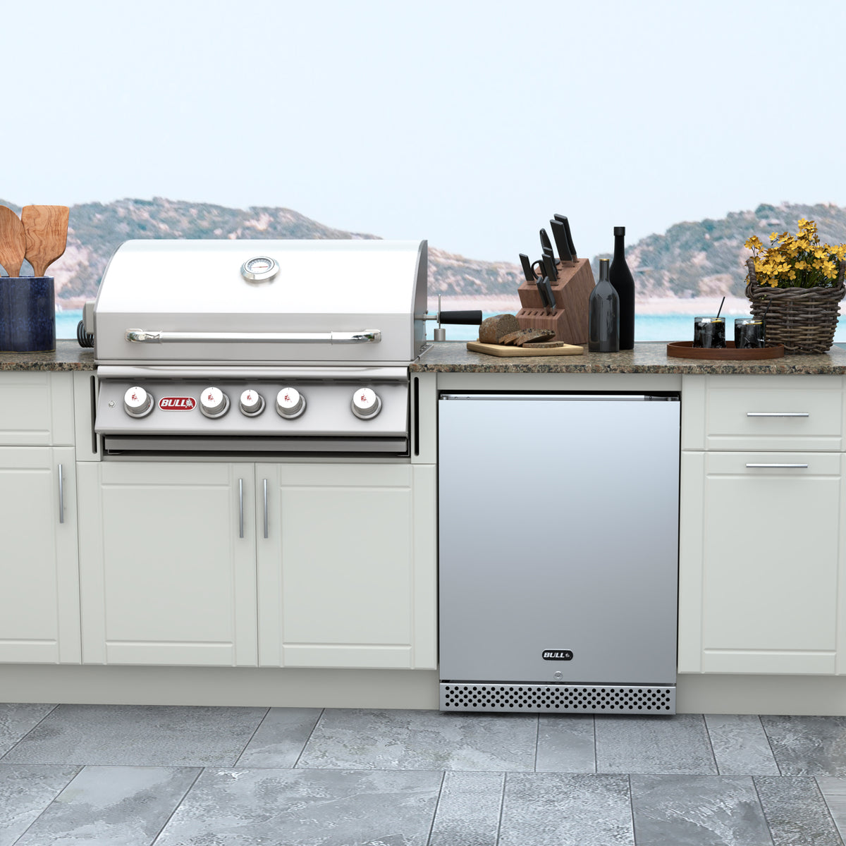 Bull Outdoor Products outdoor kitchen products and grills — authorized dealer Living Outdoorsy