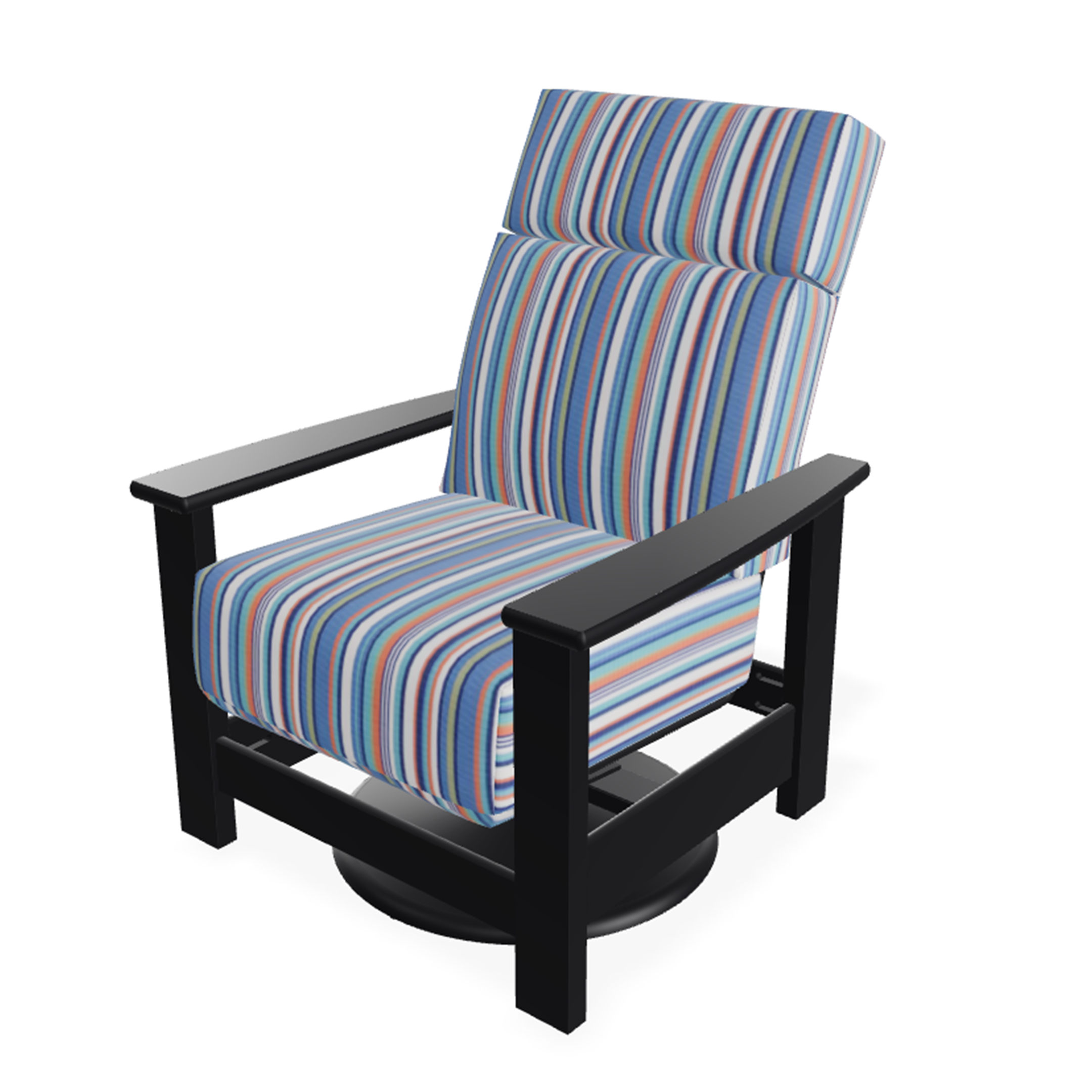 Telescope Leeward Supreme Swivel Hidden Rocker with MGP Arms – Plush Outdoor MGP Cushion Chair - HUGE Selection of Fabric Options