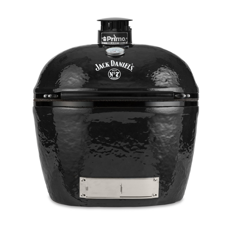 Primo Ceramic Grills Oval X-Large Charcoal Grill Jack Daniels Edition — Primo Ceramic Grills at Living Outdoorsy