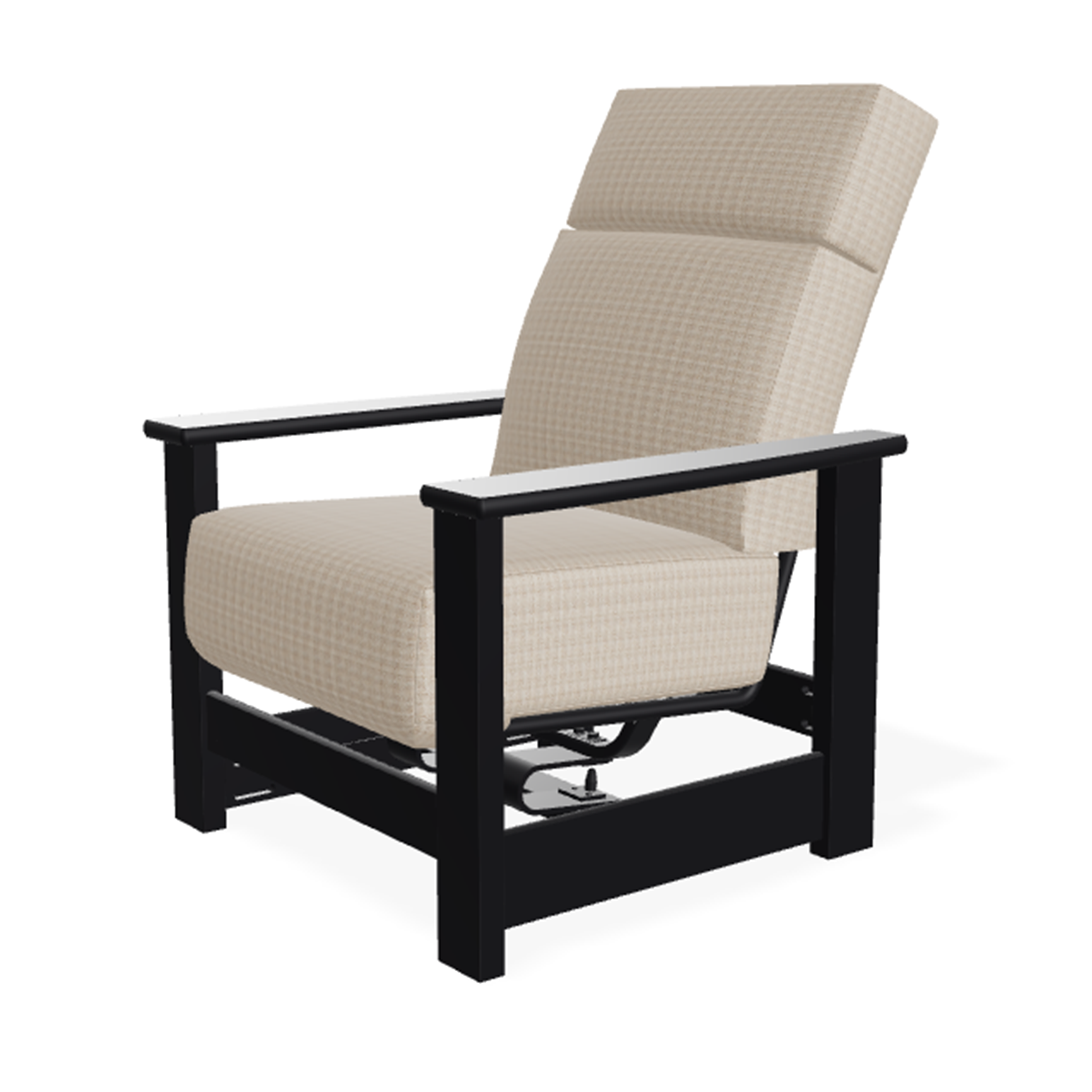 Leeward Supreme Hidden Motion Arm Chair w/ MGP Arms – High-Back Cushion Garden Chair - HUGE Selection of Fabric Options