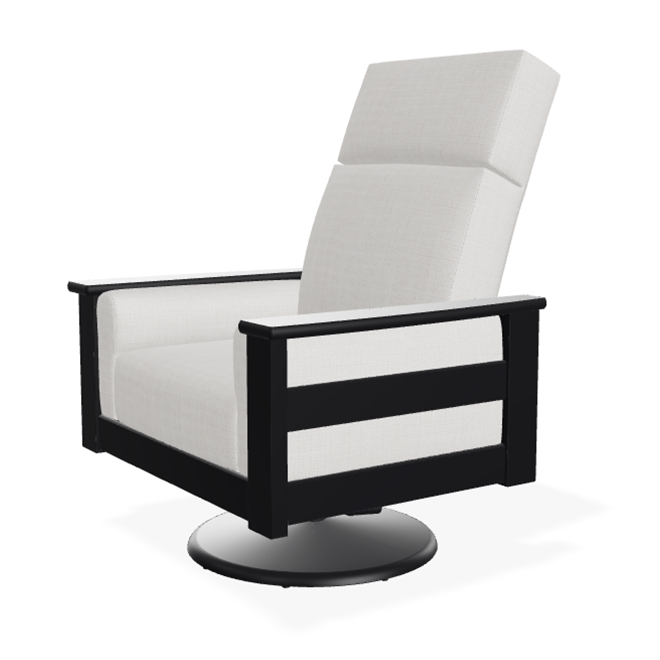 Telescope Leeward MGP Premier Swivel Rocker Chair with Arms – Plush Outdoor Cushion Seating - HUGE Selection of Fabric Options
