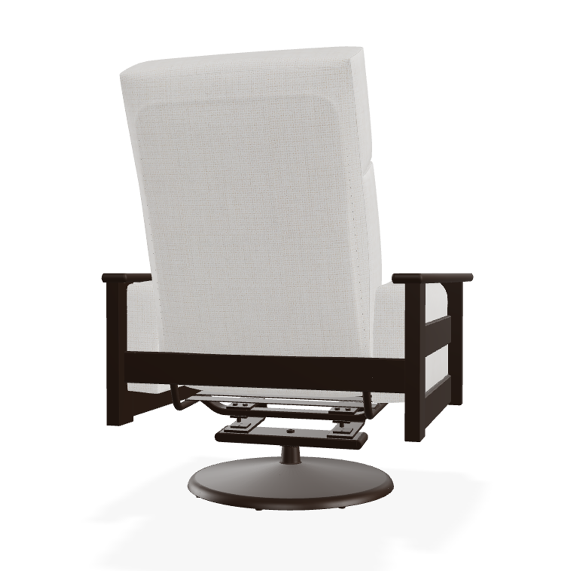 Telescope Leeward MGP Premier Swivel Rocker Chair with Arms – Plush Outdoor Cushion Seating - HUGE Selection of Fabric Options