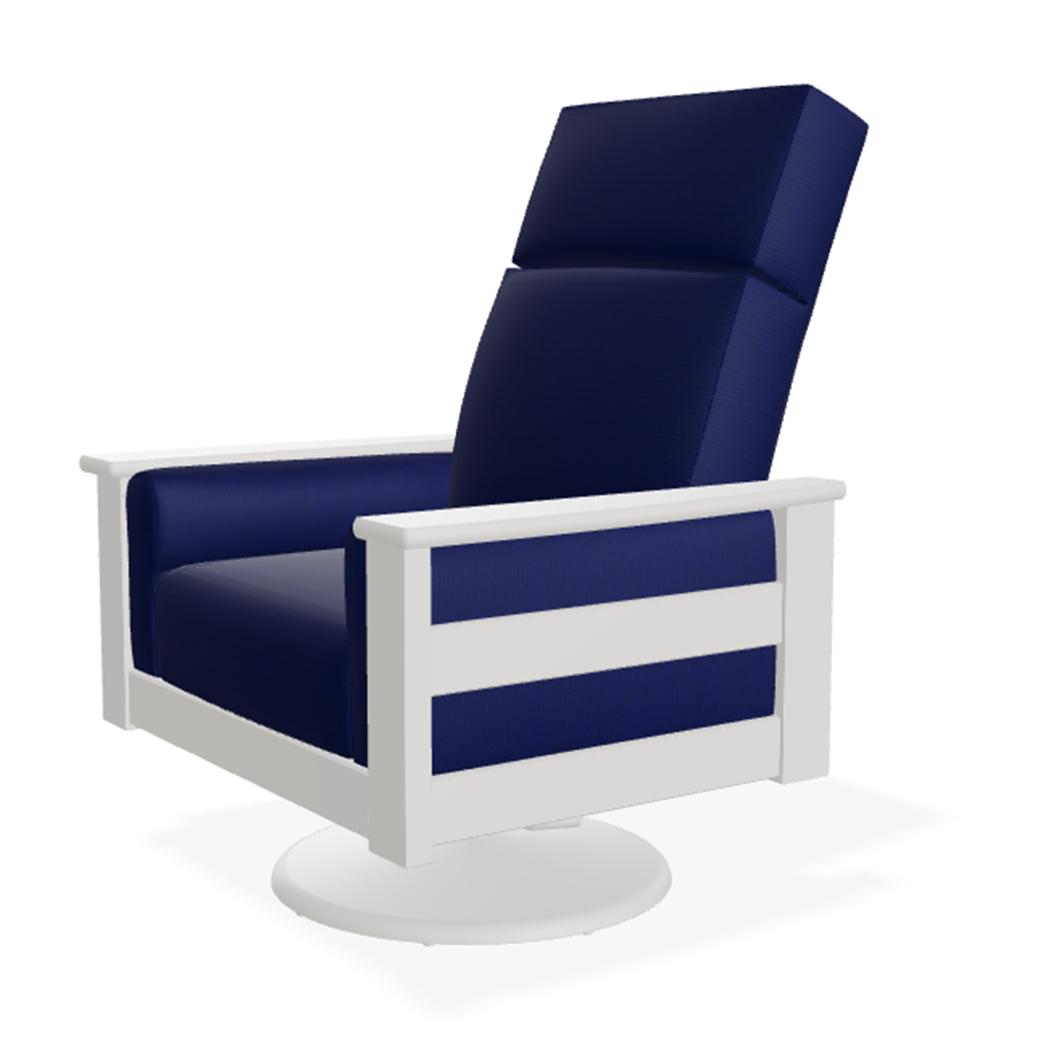 Telescope Leeward MGP Premier Swivel Rocker Chair with Arms – Plush Outdoor Cushion Seating - HUGE Selection of Fabric Options