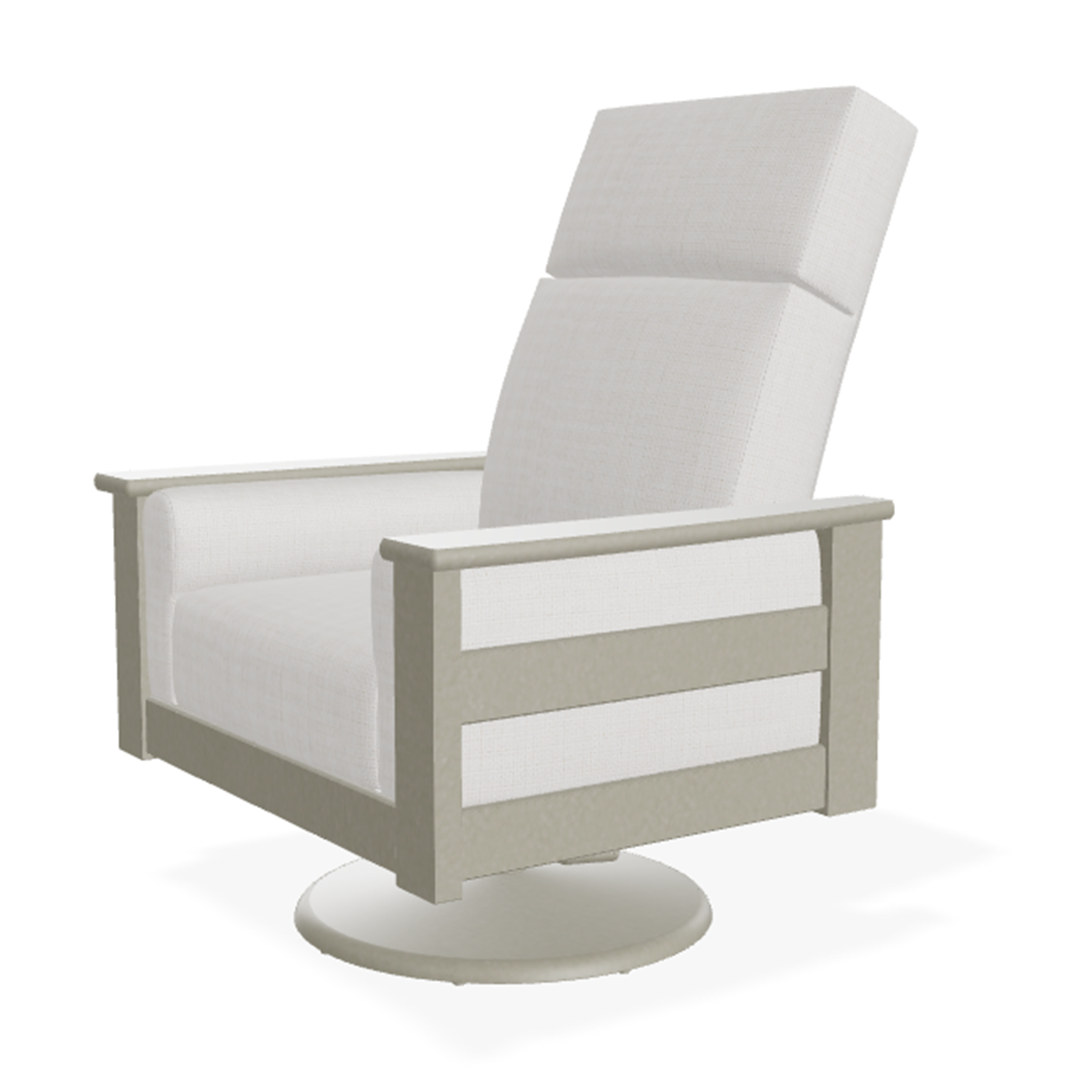 Telescope Leeward MGP Premier Swivel Rocker Chair with Arms – Plush Outdoor Cushion Seating - HUGE Selection of Fabric Options