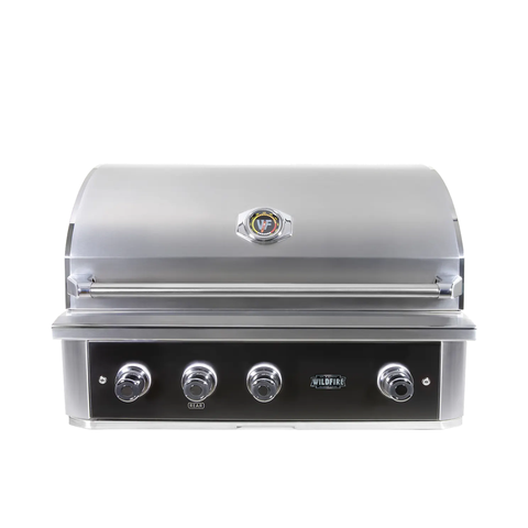 WildFire RANCH PRO 36” GAS GRILL BLACK FRONT PANEL 304 BSS (WFPRO36G-BSS) — WildFire at Living Outdoorsy