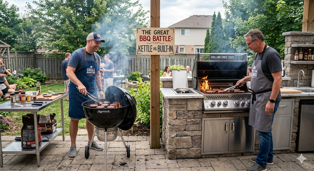 Weber vs. Built-In Grills: When to Upgrade From a Cart Grill