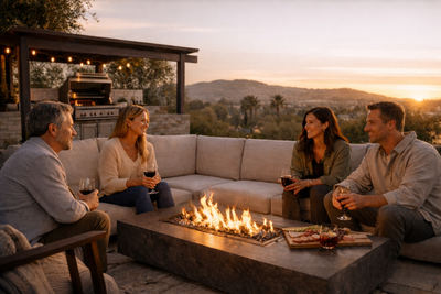 What Size Fire Pit Do I Need? Sizing Guide by Patio Area