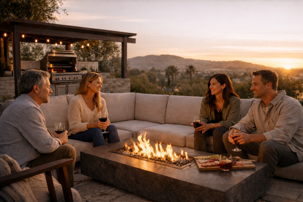 What Size Fire Pit Do I Need? Sizing Guide by Patio Area