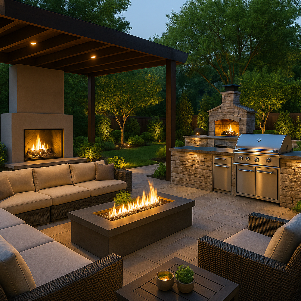 Outdoor Fireplaces vs. Fire Pits: Which Is Right for Your Backyard?