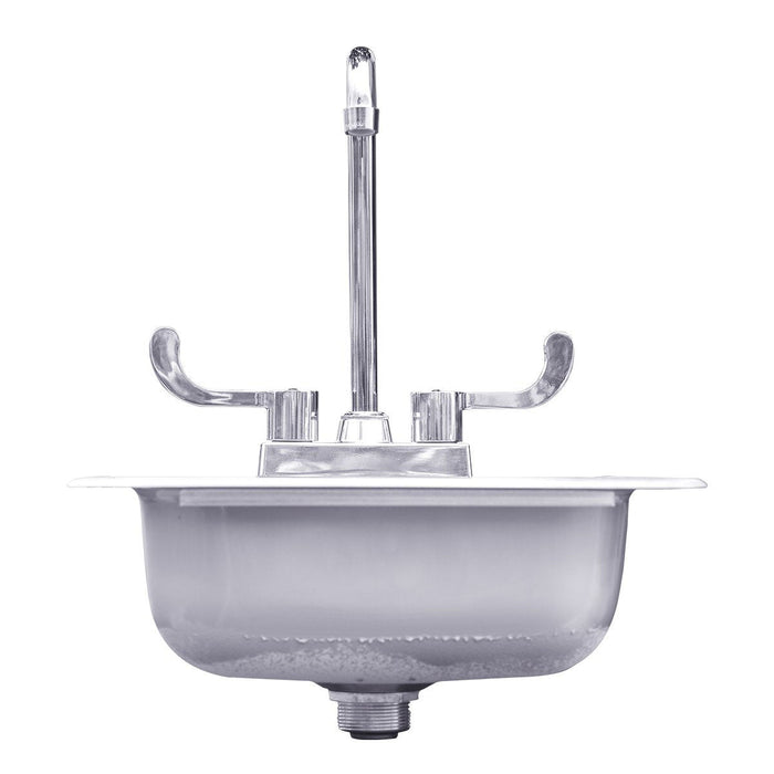 Summerset Grills 15" Drop-in Sink & Hot/Cold Faucet (SNK-15D)