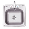 Summerset Grills 15" Drop-in Sink & Hot/Cold Faucet (SNK-15D) thumbnail