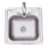 Summerset Grills 15" Drop-in Sink & Hot/Cold Faucet (SNK-15D)
