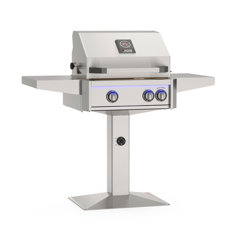 American Outdoor Grill 24" L-Series Patio Post Gas Grill with Lights — outdoor living product at Living Outdoorsy