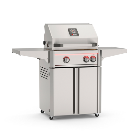 American Outdoor Grill 24" L-Series Portable Cart Gas Grill with Lights — outdoor living product at Living Outdoorsy