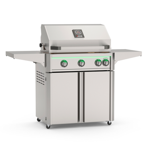 American Outdoor Grill 30" L-Series Portable Cart Gas Grill with Lights — outdoor living product at Living Outdoorsy