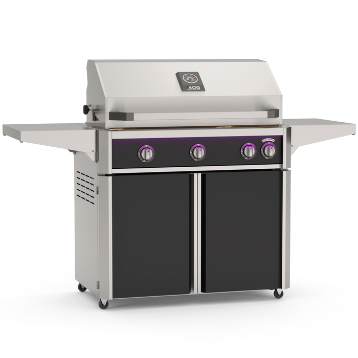American Outdoor Grill 36" L-Series Portable Cart Gas Grill with Lights