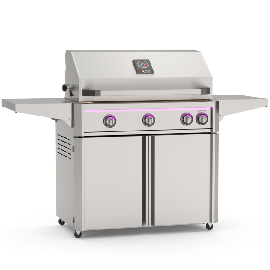 American Outdoor Grill 36" L-Series Portable Cart Gas Grill with Lights