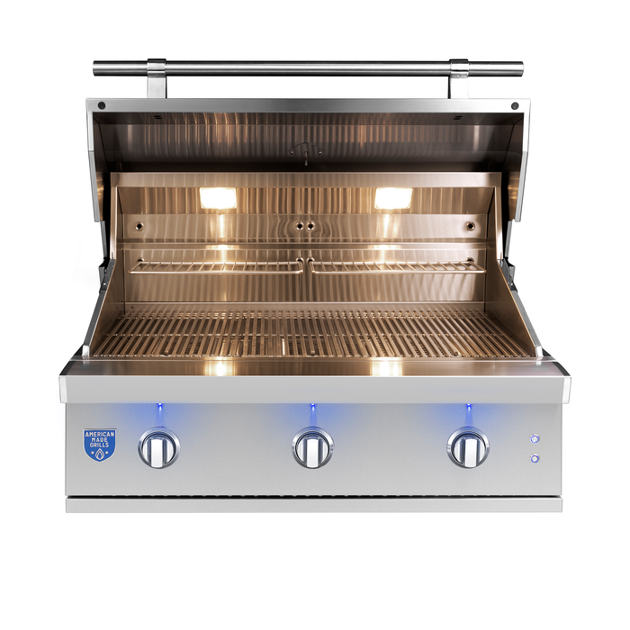 American Made Grills Atlas 36" Gas Grill w/Briquette Trays