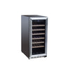 Summerset Grills 15" 3.2c Outdoor Rated Single Zone Wine Cooler (RFR-15W) thumbnail