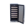 Summerset Grills 15" 3.2c Outdoor Rated Single Zone Wine Cooler (RFR-15W) thumbnail