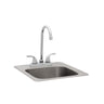 Bull 15 SS Sink & Faucet Kit | SKU 12516