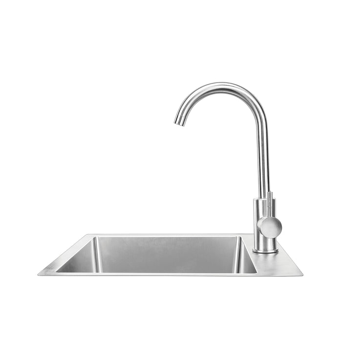 Bull 18 SS Sink & Faucet Kit | SKU 12515
