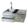 Bull SS 30 Bar Center w/Sink | SKU 97623
