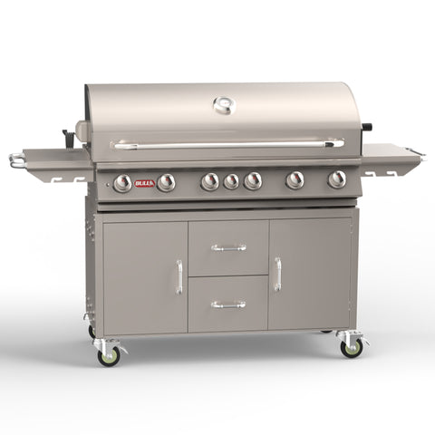 Bull Diablo Complete Freestanding Grill | SKU 62658 — outdoor living product at Living Outdoorsy
