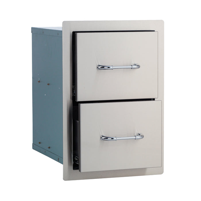 Bull SS Double Drawer w/Reveal | SKU 56990