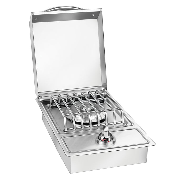 Bull Single SS Drop-In Side Burner | SKU 60008