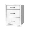 Bull Triple Drawer 2+1 SS w/Reveal | SKU 58120 thumbnail
