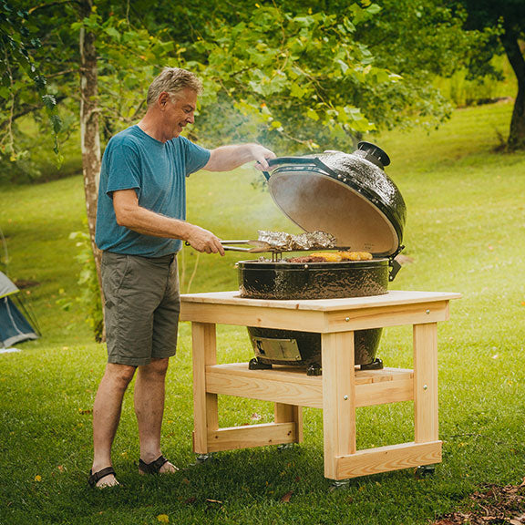 Primo Ceramic Grills Cypress Table For X-Large Charcoal Grill (Table Only)