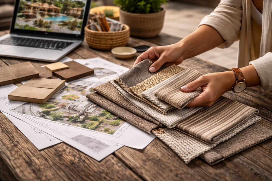 Outdoor design consultation