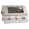 FireMagic Aurora A790i Built-In Grill – Approx. 792 sq in Cooking Surface, 90,000 BTU Cast Stainless Burners, Analog Thermometer, 304-Grade Stainless Steel