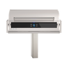FireMagic EL500s Post Mount Electric Grill – 304 Stainless Steel, Dual Heating Elements, Digital Controls, 240V Freestanding Design