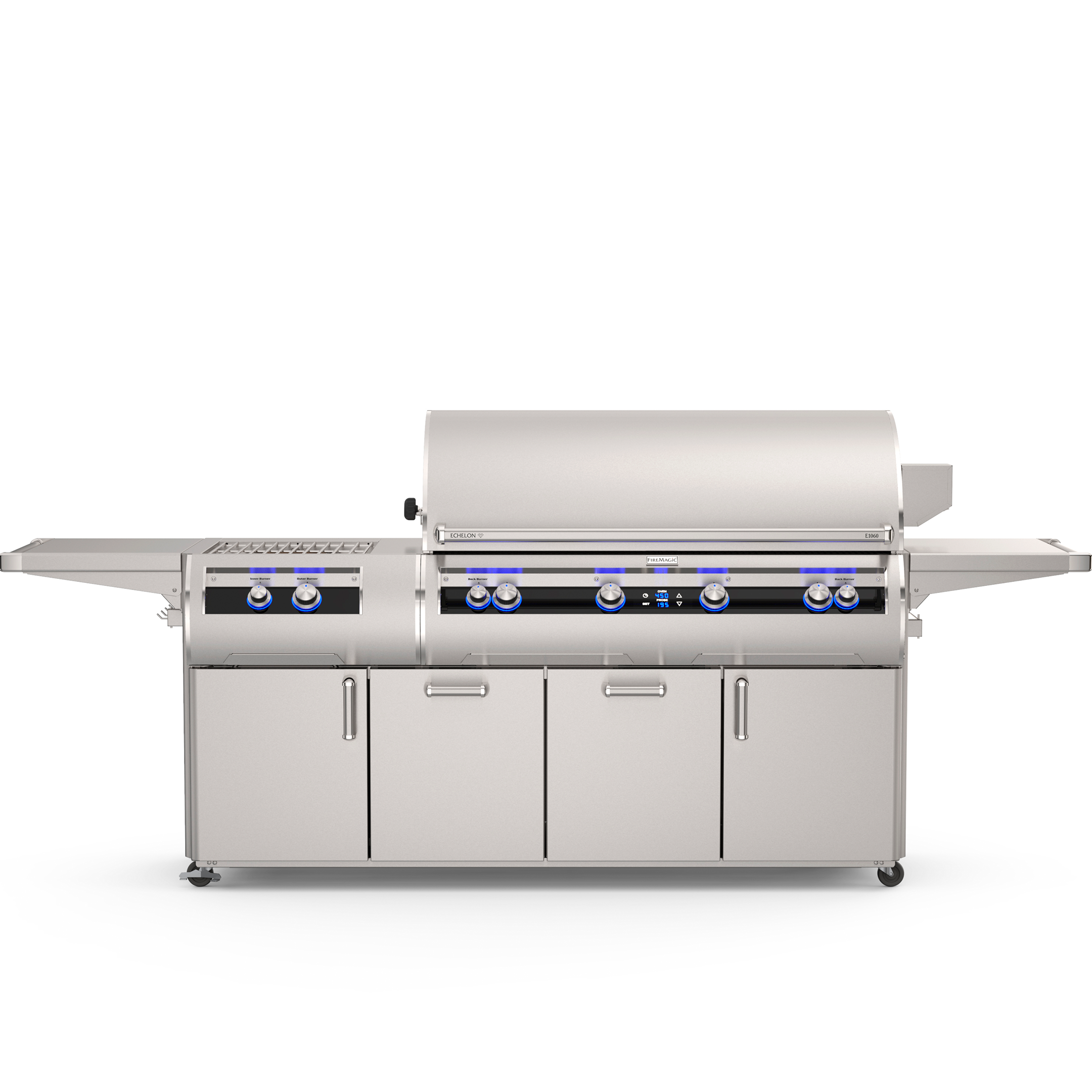 Fire Magic Echelon E1060s 48-Inch Portable Grills with Digital Thermometer & Power Burner