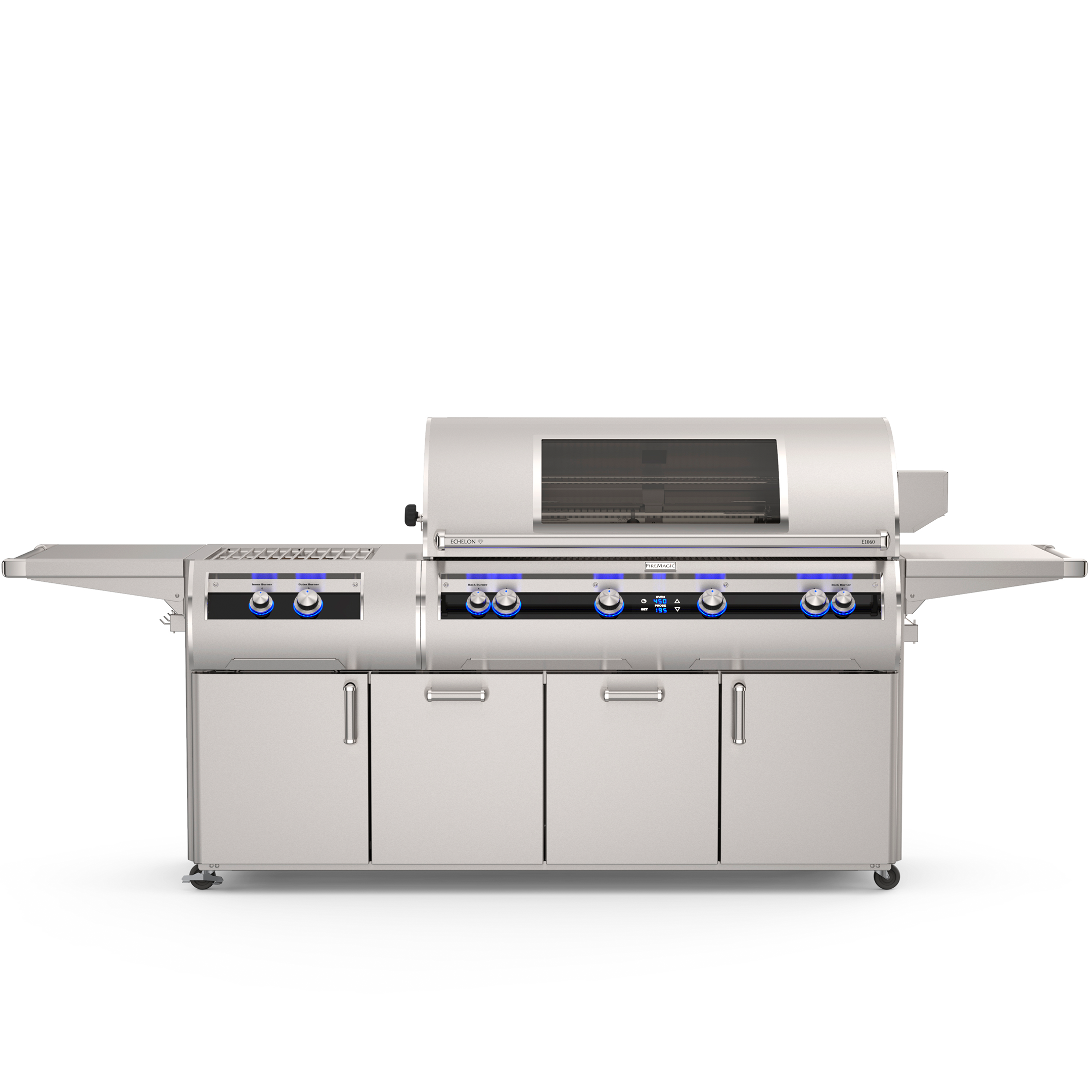 Fire Magic Echelon E1060s 48-Inch Portable Grills with Digital Thermometer & Power Burner