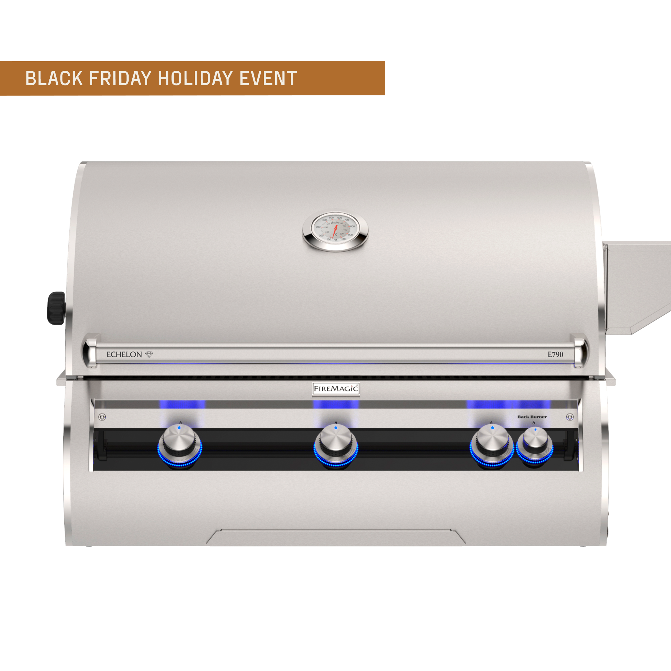 Fire Magic E790i 36-Inch Built-In Grills with Analog Thermometer