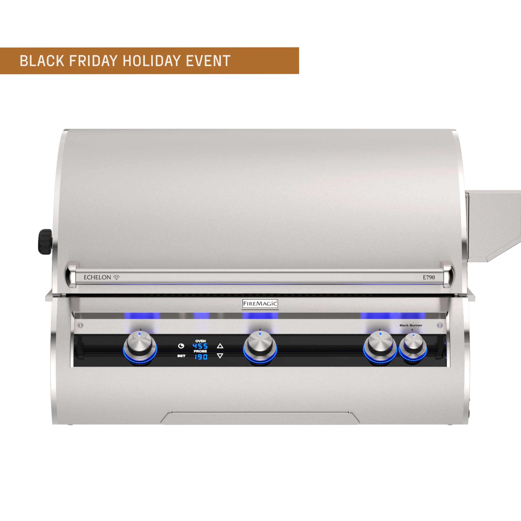 Fire Magic Echelon E790i 36-Inch Built-In Grills with Digital Thermometer