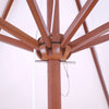 Galtech 132/232 - 9' Two Pulley Lift Wood Umbrella thumbnail