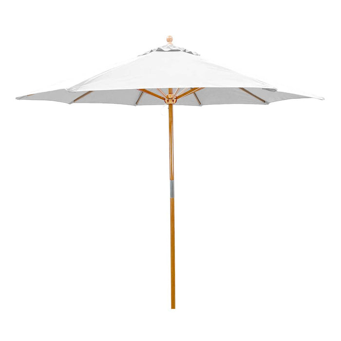Galtech 132/232 - 9' Two Pulley Lift Wood Umbrella