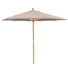 Galtech 183 - 11' Four Pulley Lift Wood Umbrella thumbnail