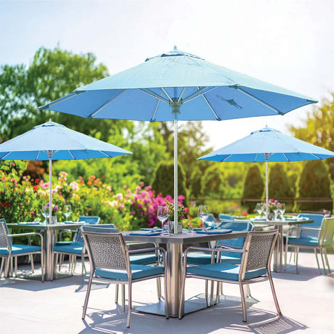 Galtech 722 7.5' Deluxe Commercial Umbrella – Living Outdoorsy