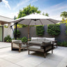 Galtech 887 - 11' Easy Lift Cantilever Umbrella