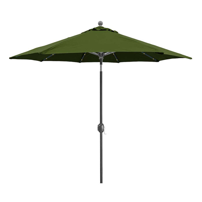 Galtech 936 - 9' Auto Tilt LED Lighted Umbrella