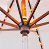 Galtech 986 - 11' Auto Tilt LED Lighted Umbrella thumbnail
