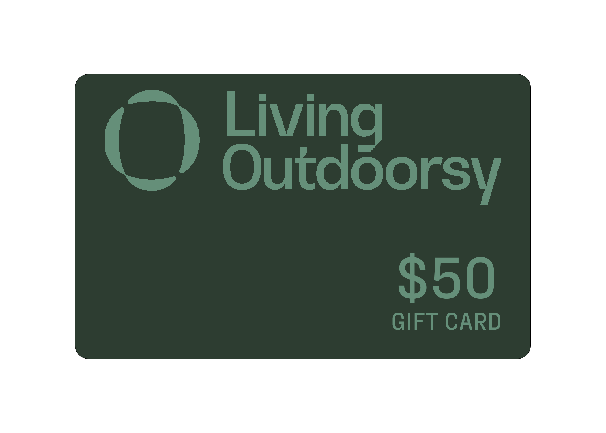 Living Outdoorsy Gift Cards