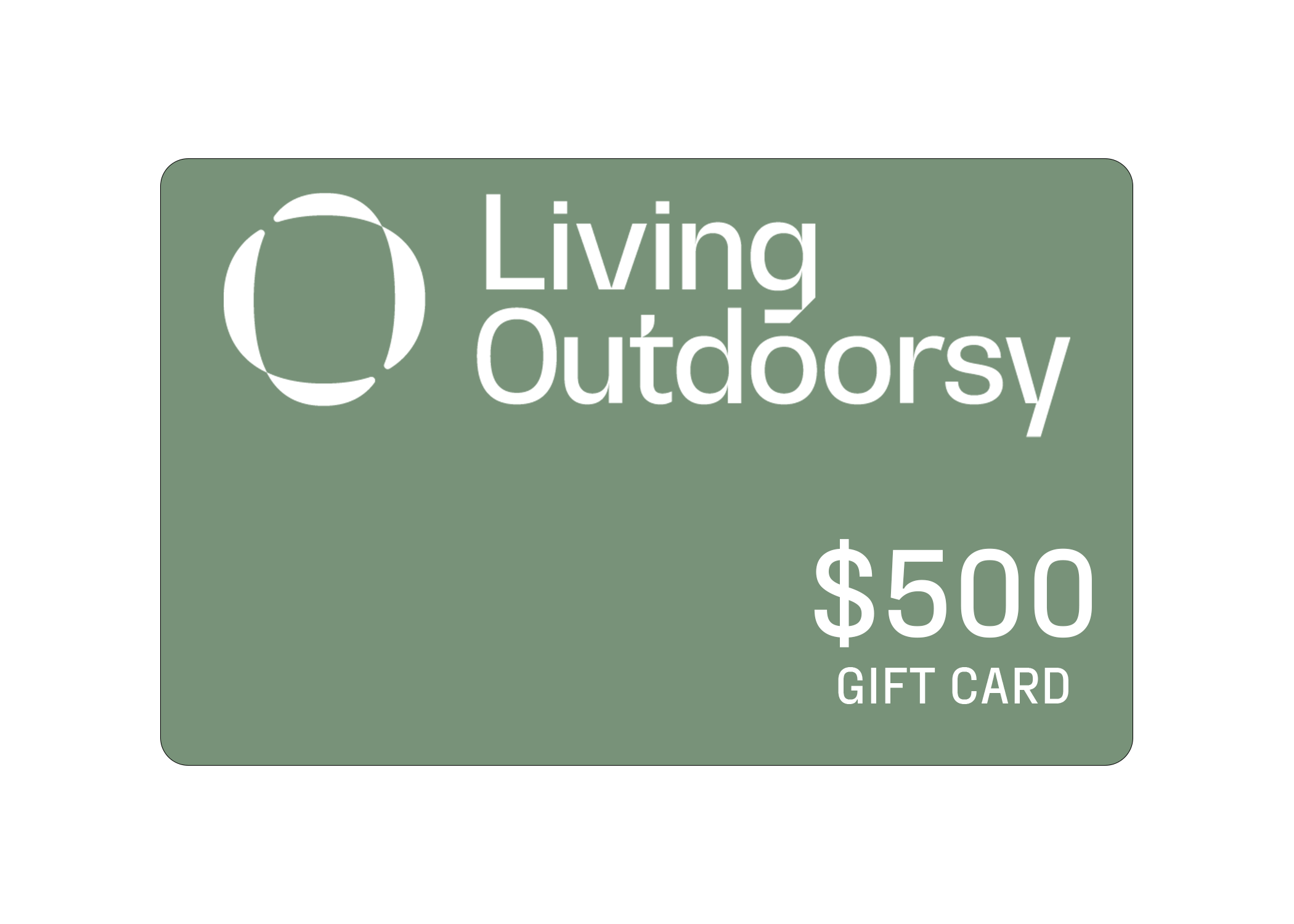 Living Outdoorsy Gift Cards