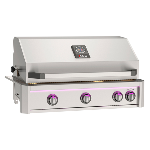 American Outdoor Grill 36" L-Series Built-In Gas Grill with Lights — outdoor living product at Living Outdoorsy