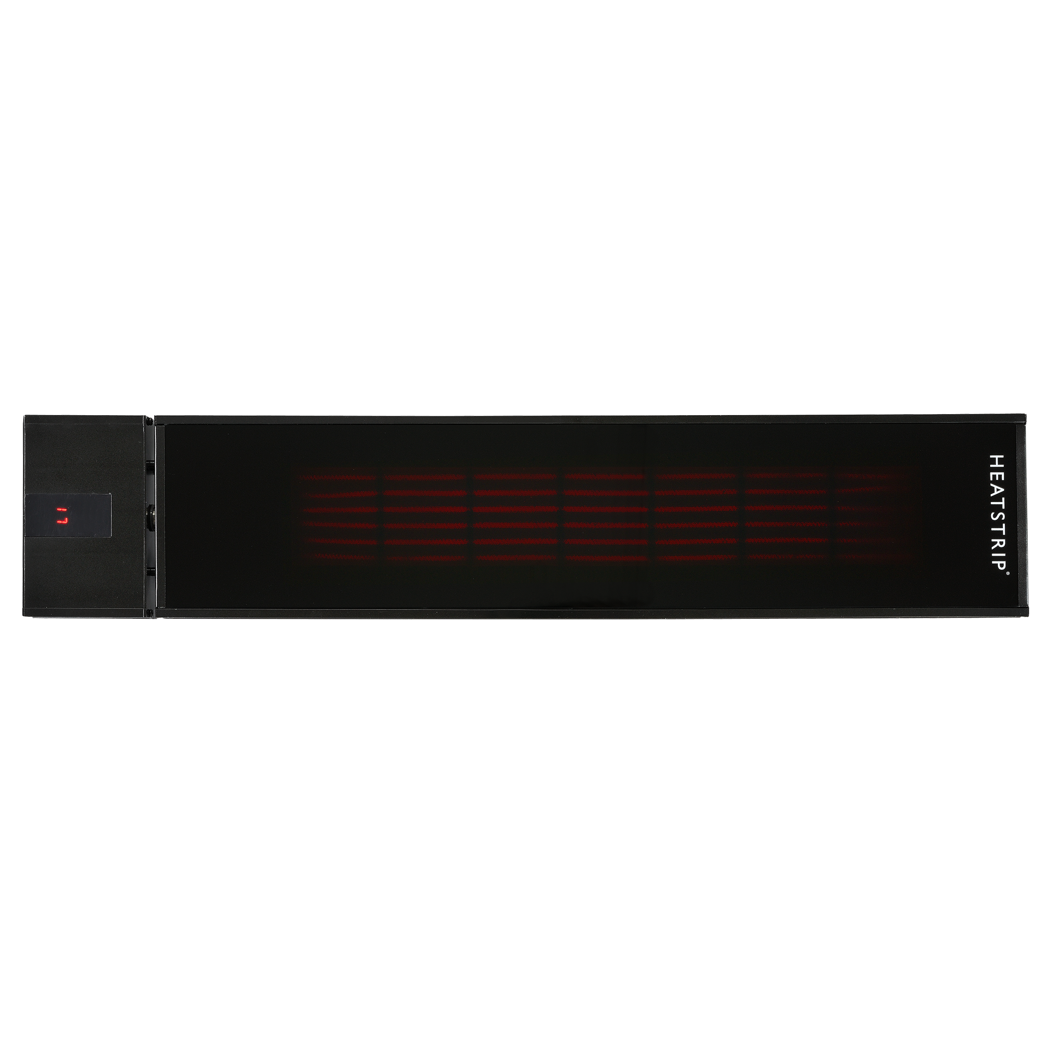 Heatstrip Enhance Glass Front Space Heater, Black, 2400W or 3200W, 240V